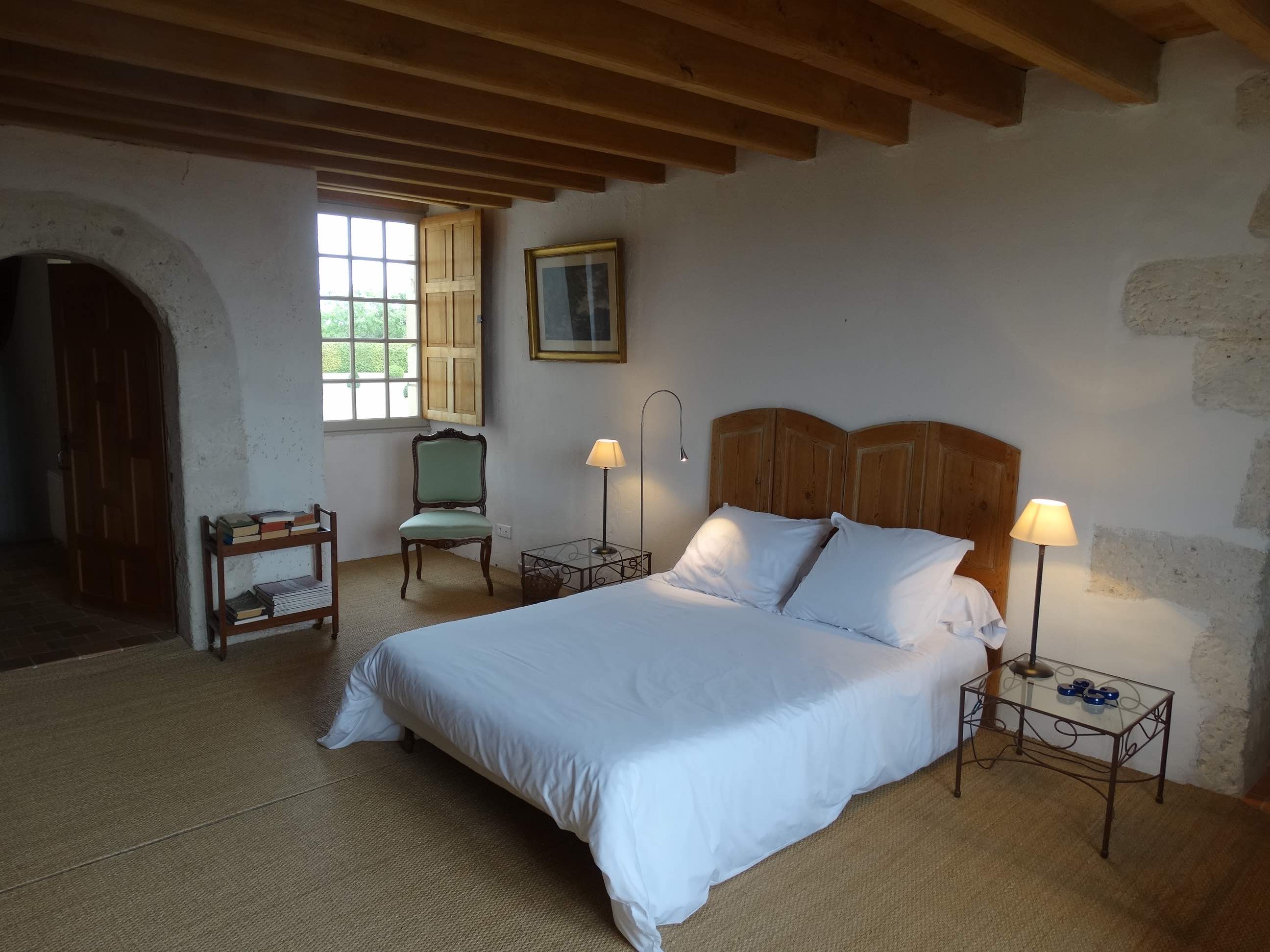 La chambre de Charlotte, Manoir de Puymangou, Aquitaine