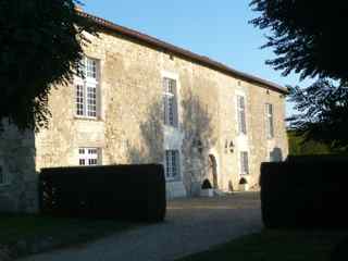Façade ouest du château