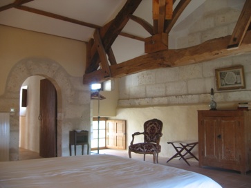 The Louise's bedroom in a French mansion